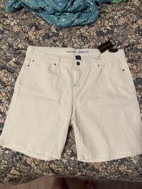 Lincoln Comfort Flex White Women’s Bermuda Shorts